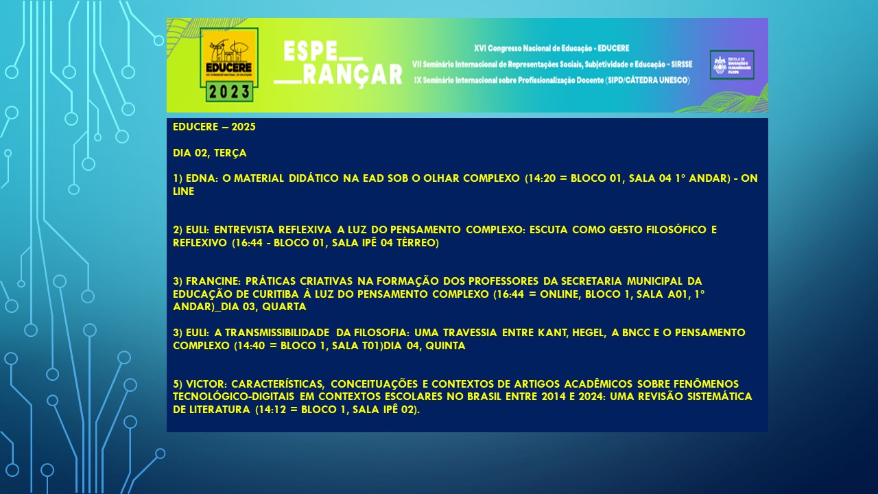 Apresentação de Trabalhos Científicos